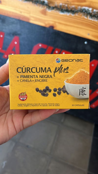 Cúrcuma Plus (30 CAPS) - GEONAT