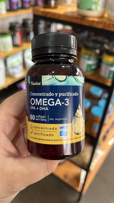 OMEGA 3 NATIER 60CAPS.