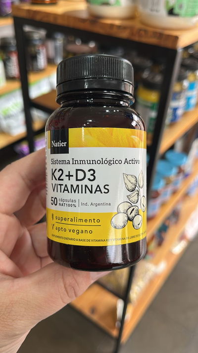 VITAMINA K2+D3 50CAPS.
