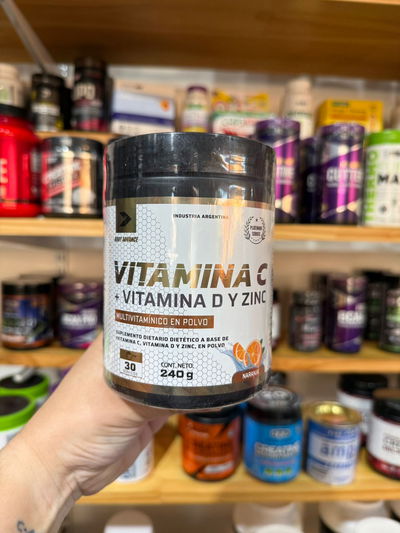 VITAMINA C + VIT D Y ZINC