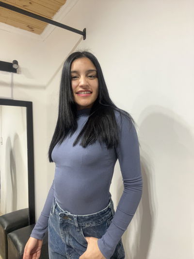 Reme Luján azul 