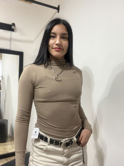 Remera Sofía Nude