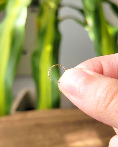 Piercing Argolla Dorada AD
