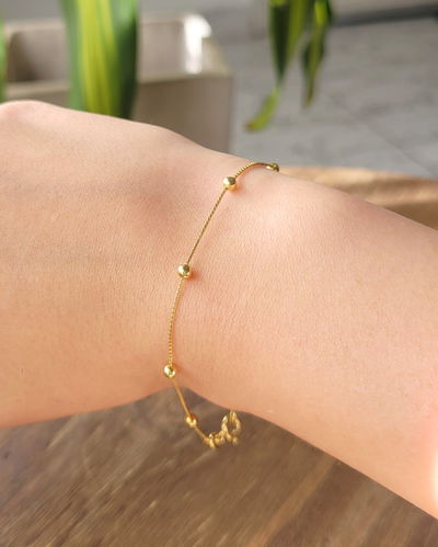 Pulsera Veneciana con Bolitas PD
