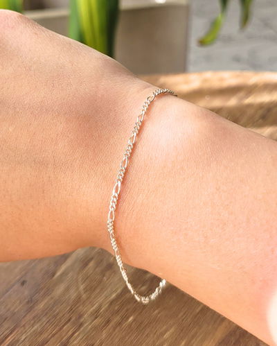 Pulsera Figaro Fina PL