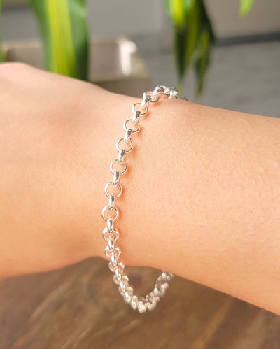 Pulsera Rolo Fina AB