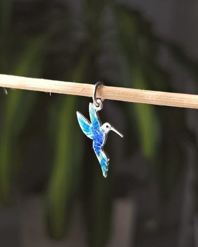 Dije Colibrí Esmaltado PL