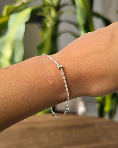 Pulsera Popcorn con Bolitas PL