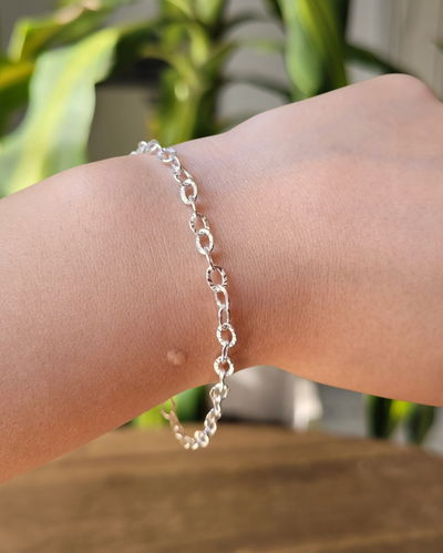 Pulsera Rolo Diamantada PL