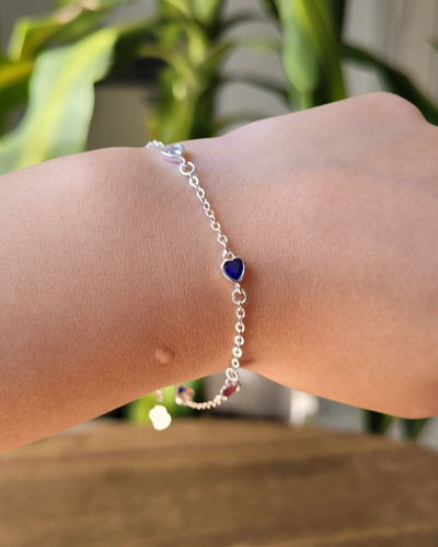 Pulsera 3 Corazones PL