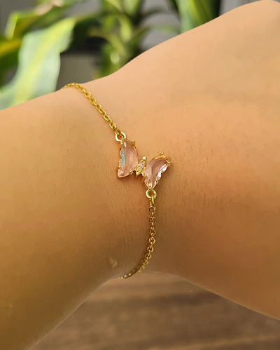 Pulsera Flora Rosa AD