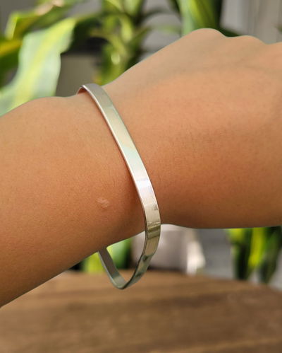 Pulsera Esclava Cuadrada AB