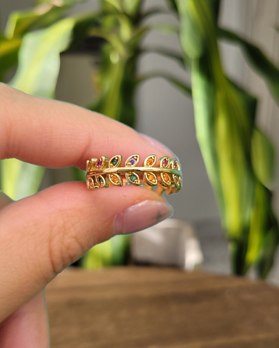 Anillo Laureles Colores AD
