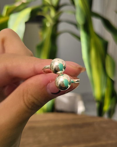 Anillo 2 Bolitas XL PL