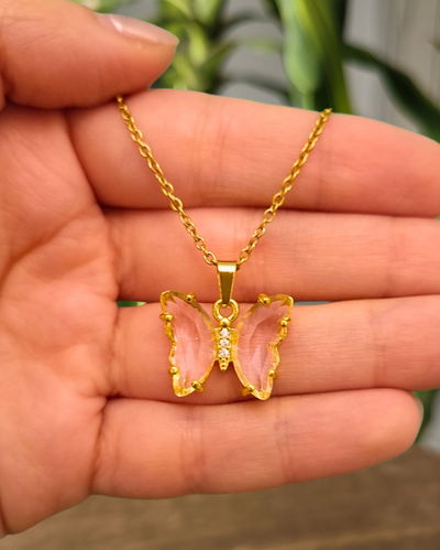 Conjunto Mariposa Rosa AD