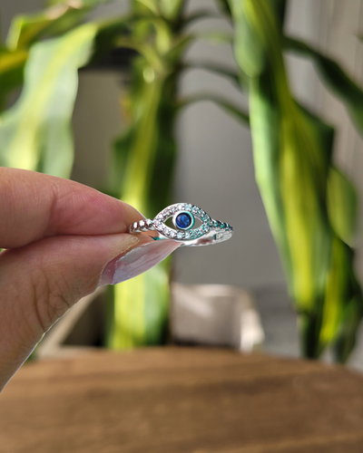 Anillo Ojo Azul AQ