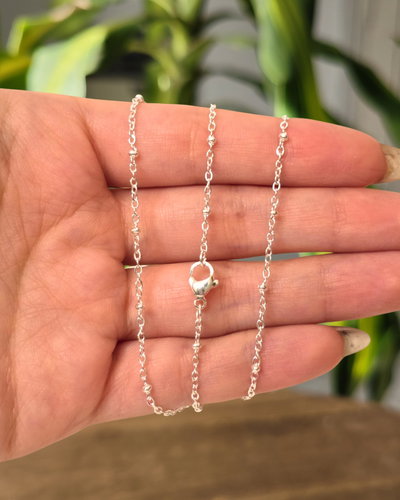 Cadena Rolo y Bolitas AB