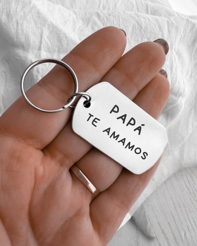 Llavero Personalizado Rectángulo AQ