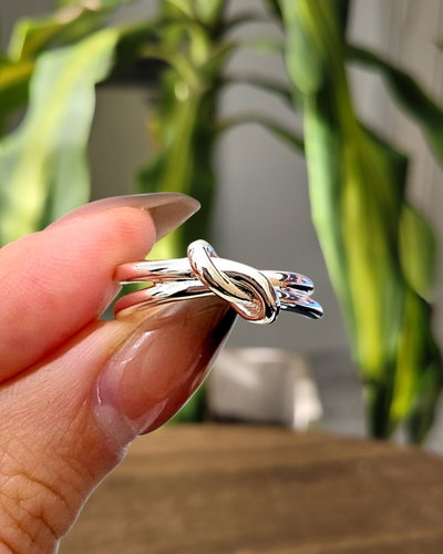 Anillo Nudo Doble AB