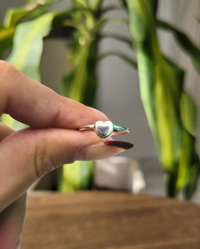 Anillo Midi Corazón PL