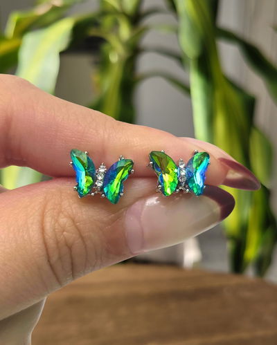 Pasantes Mariposa Verde AQ