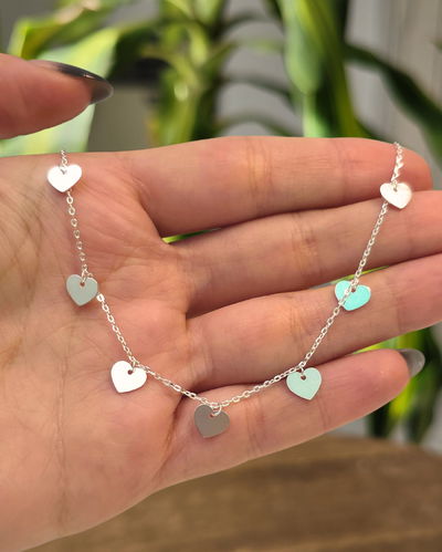 Choker Corazones PL
