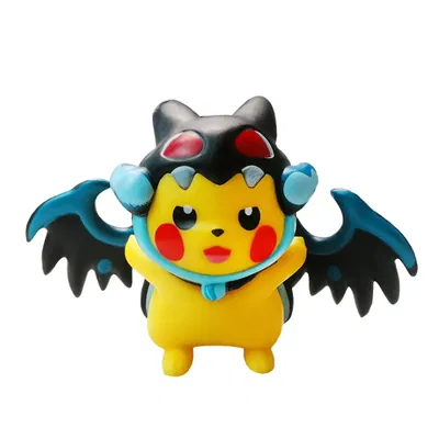 Gashapon Pikachu Mega Charizard X