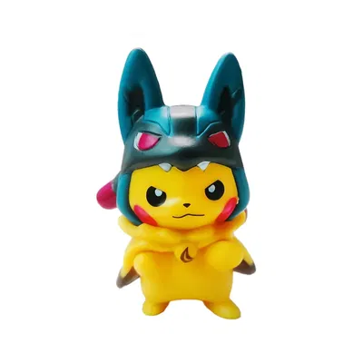 Gashapon Pikachu Mega Lucario