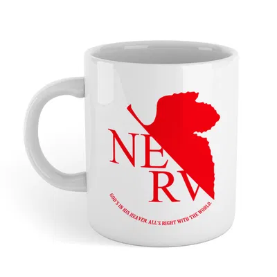 Taza Evangelion - Logo Nerv
