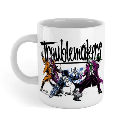 Taza DC Comics - Troublemakers
