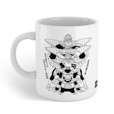 Taza Dragon Ball - Fuerzas Gyniu