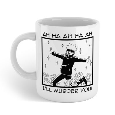 Taza Jujutsu Kaisen - Satoru: I'll Murder You!