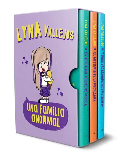 Una Familia Anormal - Pack 3 Libros + Poster