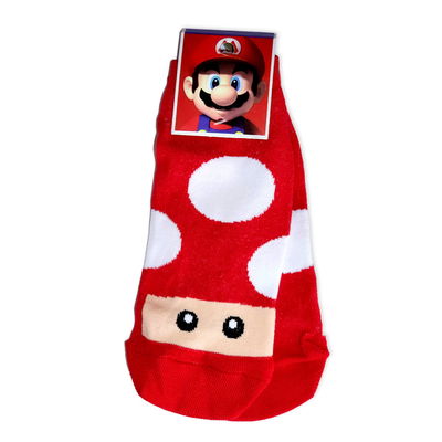 Medias Soquetes Super Mario - Hongo