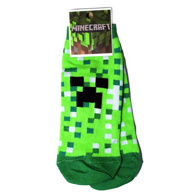 Medias Soquetes Minecraft - Creeper
