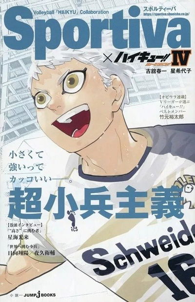 SPORTIVA x Haikyuu!! Shousetsuban!! 4 (Japonés)