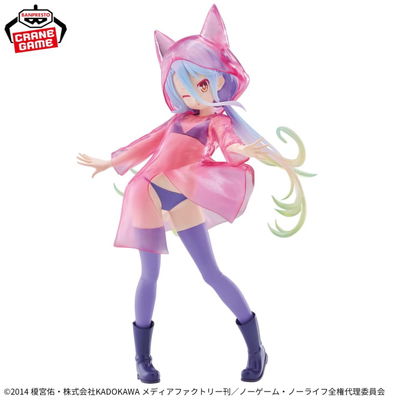 No Game No Life - Shiro – Figura “ESPRESTO Glittery Raincoat” (versión blanca)