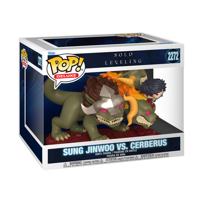 Funko Pop! Deluxe Sung Jinwoo vs. Cerberus - Solo Leveling #2272