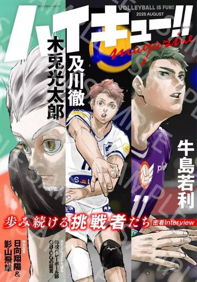 Haikyu Magazine 2025 (Japonés)