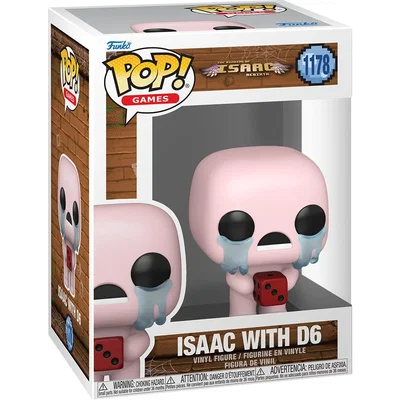 Funko Pop! Isaac With D6 - The Binding of Isaac #1178