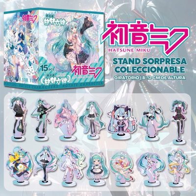 Stand Acrilico Sorpresa - Hatsune Miku (Unidad)