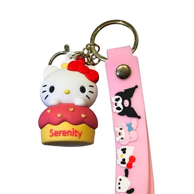Llavero de Goma - Hello Kitty (Sanrio)