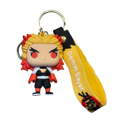 Llavero de Goma - Zenitsu Agatsuma (Demon Slayer)