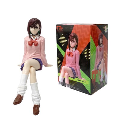 Figura Momo Ayase sentada (Dandadan)