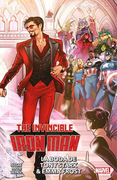 PREVENTA - The Invencible Iron Man Vol. 2 - La boda de Tony Stark y Emma Frost