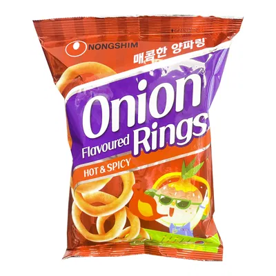 Nongshim Onion Rings Hot & Spicy