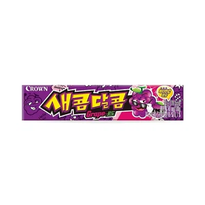 Crown Saekom Dalkom – Caramelos Masticables de Uva (20g)