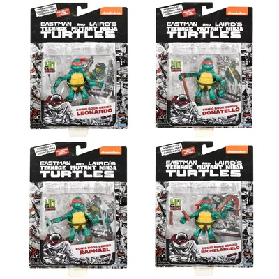 PREVENTA SEPTIEMBRE - Teenage Mutant Ninja Turtles Classic Comic Book Series 4-Pack