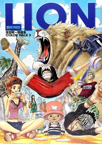 One Piece Color Walk 3 LION (Artbook) (Japonés)