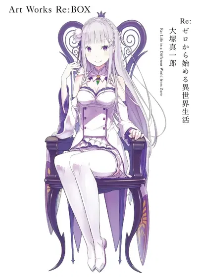 Re:Zero Ootsuka Shinichirou Obras de arte Re:BOX (Artbook) (Japonés)
